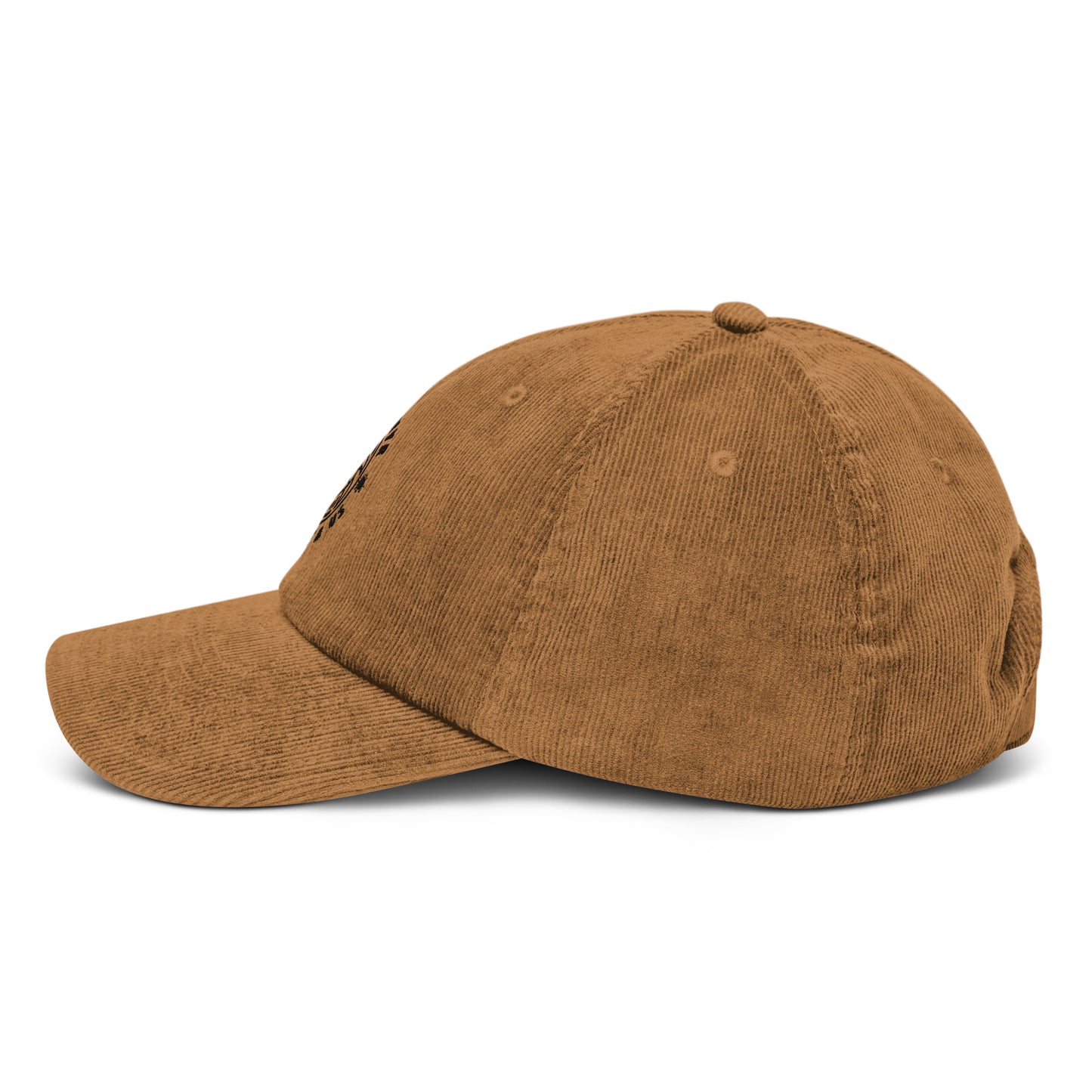 Sea Zephyr corduroy hat - brown