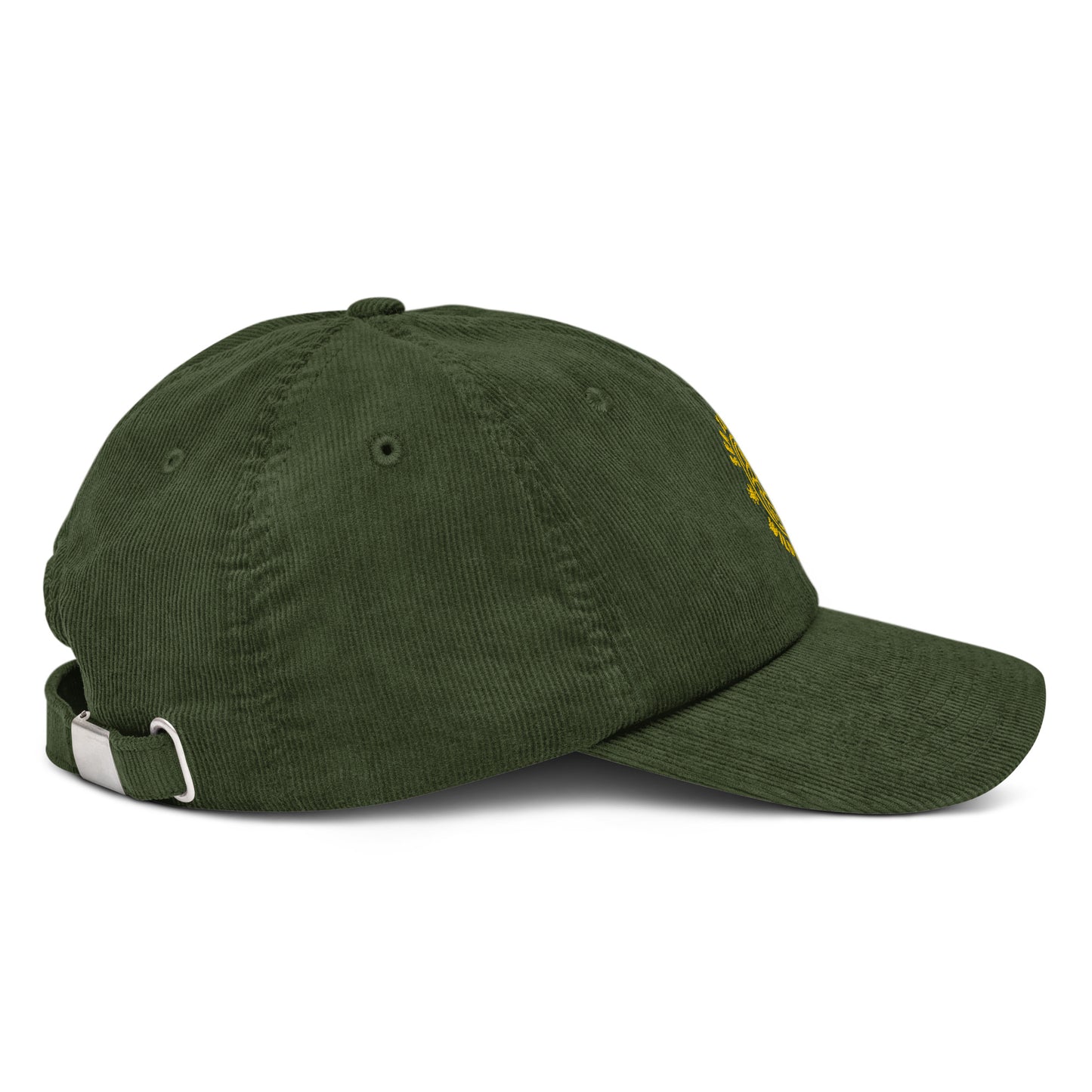 Sea Zephyr corduroy hat - green